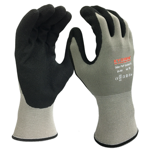 Gants r&eacute;sistants aux coupures Akka, Taille 7, Calibre 13, Rev&ecirc;tement Mousse de nitrile, Enveloppe en Kyorene, ASTM ANSI niveau A6/EN 388 niveau F Rock Safety Industrial Ltd