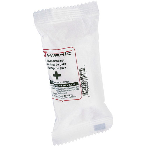 Dynamic Gauze Bandages, Roll, 30' L x 2" W, Sterile, Medical Device Class 1 Rock Safety Industrial Ltd
