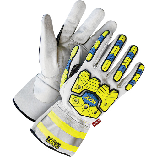 Gants sp&eacute;cialis&eacute;s isothermes et antichocs haute performance, T-petit, Paume en Ch&egrave;vre/Cuir fleur, Poignet &agrave; enfiler Rock Safety Industrial Ltd