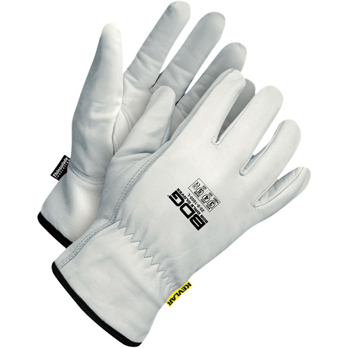 Gants pour conducteur isothermes r&eacute;sistant aux coupures, Petit, Paume en Cuir fleur de ch&egrave;vre, Thinsulate Rock Safety Industrial Ltd