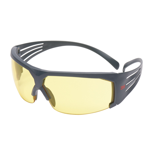 SecureFit 600 Series Safety Glasses, Amber Lens, Anti-Fog, ANSI Z87+/Meets/Exceeds CSA Z94.3 Rock Safety Industrial Ltd