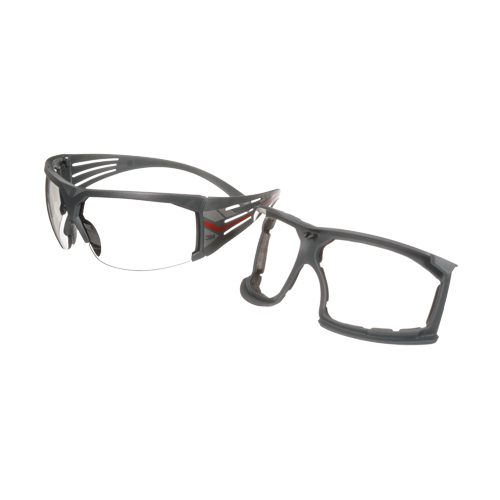 SecureFit 600 Series Safety Glasses with Gasket, Grey/Indoor/Outdoor Lens, Anti-Fog, ANSI Z87+/Meets/Exceeds CSA Z94.3 Rock Safety Industrial Ltd