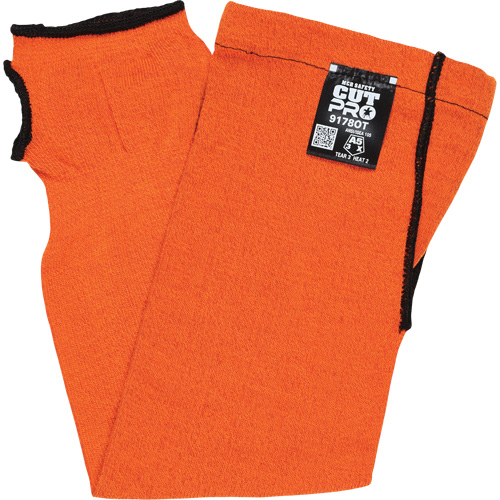 Memphis&reg; Sleeves, Kevlar&reg;, 18", ASTM ANSI Level A5, Orange Rock Safety Industrial Ltd
