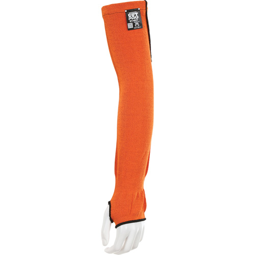 Memphis&reg; Sleeves, Kevlar&reg;, 18", ASTM ANSI Level A5, Orange Rock Safety Industrial Ltd