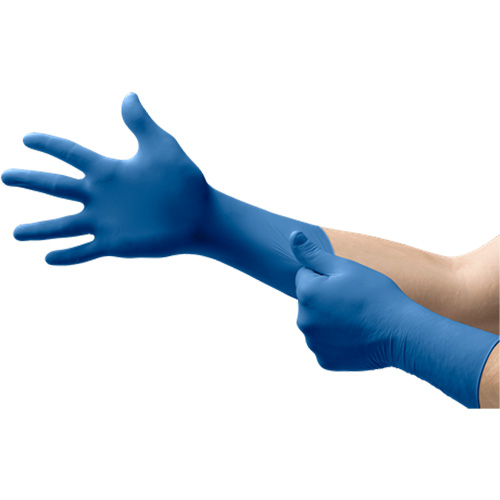 UltraSense&reg; EC Gloves, X-Small, Nitrile, 5-mil, Powder-Free, Blue, Class 2 Rock Safety Industrial Ltd