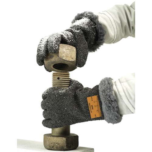 Gants ActivArmr 97-674 pour le froid extr&ecirc;me, 12/3T-Grand, R&ecirc;vetement PVC, Enveloppe en Coton Rock Safety Industrial Ltd