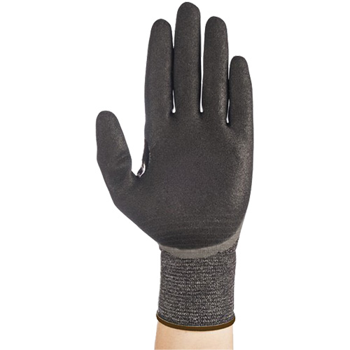 Gants l&eacute;gers Hyflex 11-937, Taille 6/T-petit, Calibre 18, Rev&ecirc;tement Mousse de nitrile, Enveloppe en Dyneema, ASTM ANSI niveau A2/EN 388 niveau B Rock Safety Industrial Ltd