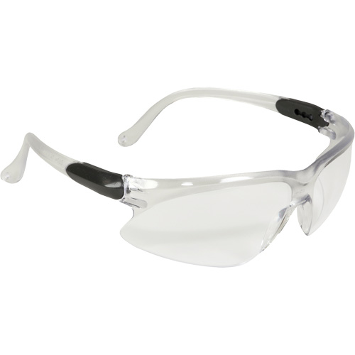 Lunettes de s&eacute;curit&eacute; &eacute;conomiques Visio de KleenGuard, Lentille Transparent, Anti-&eacute;gratignures, ANSI Z87+/R&eacute;pond ou surpasse la norme CSA Z94.3 Rock Safety Industrial Ltd