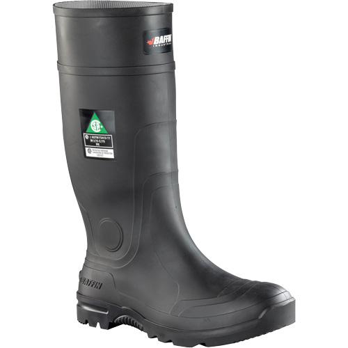 Bottes Blackhawk, Caoutchouc, Embout Acier, Pointure 4, Semelle R&eacute;sistant aux perforations Rock Safety Industrial Ltd