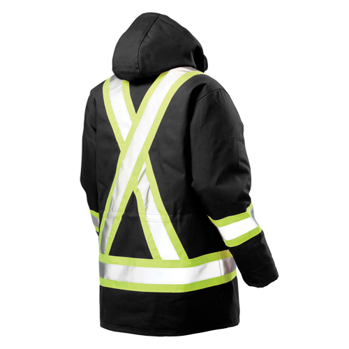 Safety Parka, Black, Large Rock Safety Industrial Ltd