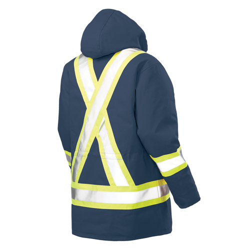 Safety Parka, Navy Blue, Large Rock Safety Industrial Ltd