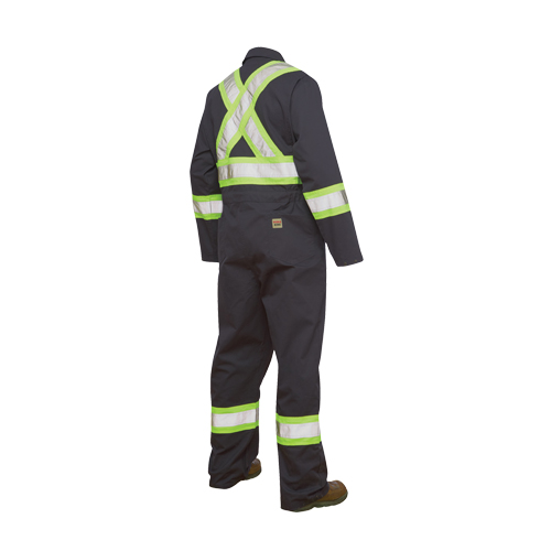 Combinaison de s&eacute;curit&eacute; non doubl&eacute;e, Grand, Bleu marine Rock Safety Industrial Ltd