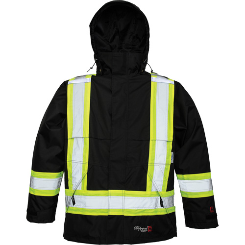 Manteau Journeyman, Polyester/Polyur&eacute;thane, Noir, Petit Rock Safety Industrial Ltd