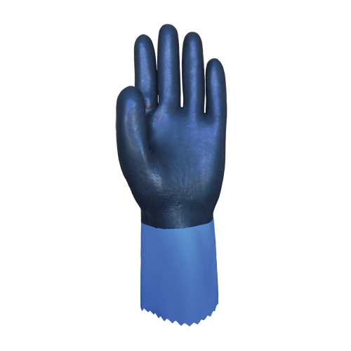 Gants enti&egrave;rement tremp&eacute;s et r&eacute;sistants aux produits chimiques Summitech, Taille Petit/7, 11,8" lo, Chloropr&egrave;ne, Doublure en Poly-coton, 59 mils Rock Safety Industrial Ltd