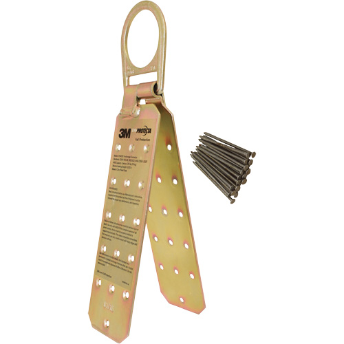 Ancrage r&eacute;utilisable &agrave; charni&egrave;re PROTECTA PRO pour toiture, Toit, Usage Temporaire Rock Safety Industrial Ltd