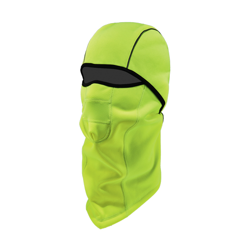 N-Ferno&reg; 6823 Wind-Proof Hinged Balaclava, Fleece, High-Visibility Lime Green Rock Safety Industrial Ltd