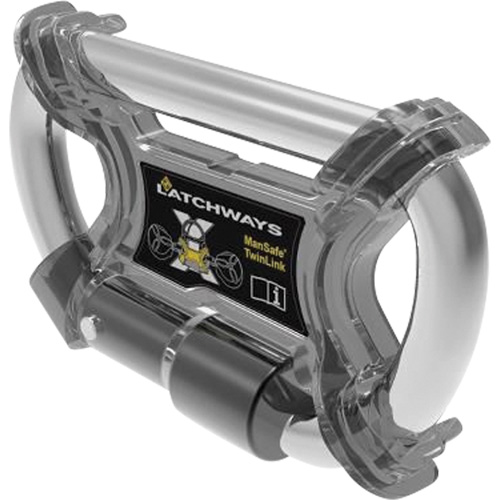 Connecteur double pour limiteur de chute personnel V-TEC Rock Safety Industrial Ltd