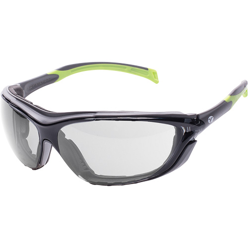 Lunettes de s&eacute;curit&eacute; Veratti Primo, Lentille Grise/fum&eacute;e, Antibu&eacute;e, ANSI Z87+/R&eacute;pond ou surpasse la norme CSA Z94.3 Rock Safety Industrial Ltd