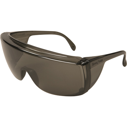 Lunettes de s&eacute;curit&eacute; s&eacute;rie 1400 Veratti Tuff Spec, Lentille Grise/fum&eacute;e, ANSI Z87+/R&eacute;pond ou surpasse la norme CSA Z94.3 Rock Safety Industrial Ltd