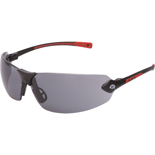 Lunettes de s&eacute;curit&eacute; Veratti 429, Lentille Grise/fum&eacute;e, Anti-&eacute;gratignures, ANSI Z87+/R&eacute;pond ou surpasse la norme CSA Z94.3 Rock Safety Industrial Ltd