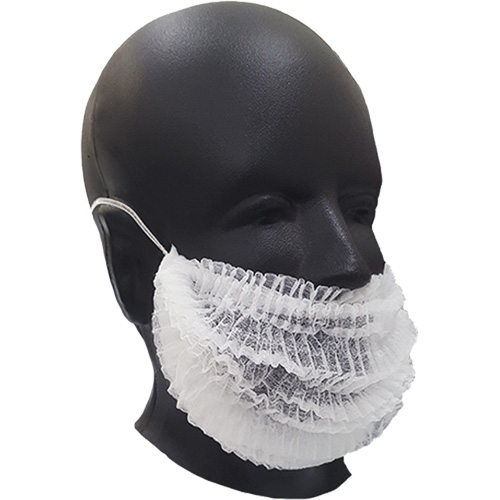 Beard Covers, Polypropylene, White Rock Safety Industrial Ltd