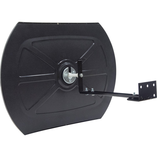 Miroir convexe rectangulaire/rond avec support, 18" h x 26" la, Int&eacute;rieur/Ext&eacute;rieur Rock Safety Industrial Ltd