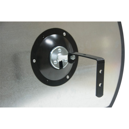 Roundtangular Convex Mirror with Bracket, 18" H x 26" W, Indoor/Outdoor Rock Safety Industrial Ltd