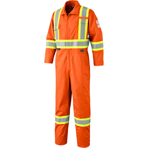 7702 Combinaison de s&eacute;curit&eacute; haute visibilit&eacute; ignifuge, Taille 48, Orange Rock Safety Industrial Ltd