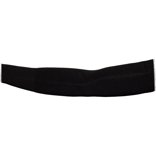 Manche r&eacute;sistant &agrave; la coupure a/trou pour les pouces Cutban, Polyester, 18", ANSI/ISEA 105 niveau 2, Noir Rock Safety Industrial Ltd