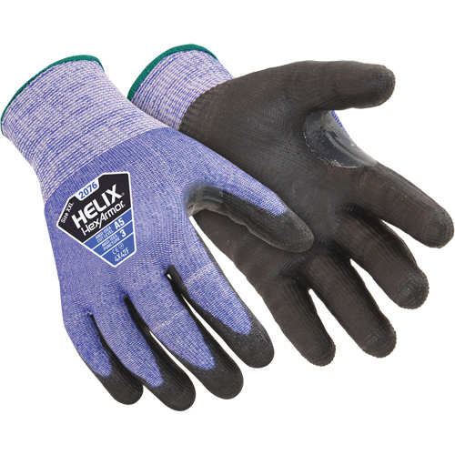 Gants avec rev&ecirc;tement 2076 Helix, Taille 5/2T-petit, Calibre 13, Rev&ecirc;tement Polyur&eacute;thane, Enveloppe en PEHP, ANSI/ISEA 105 niveau 5 Rock Safety Industrial Ltd