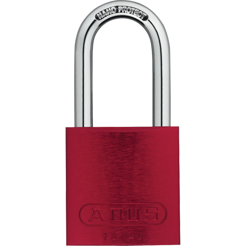 Cadenas, Cl&eacute;s diff&eacute;rentes, Aluminium, Largeur de 1-1/2" Rock Safety Industrial Ltd