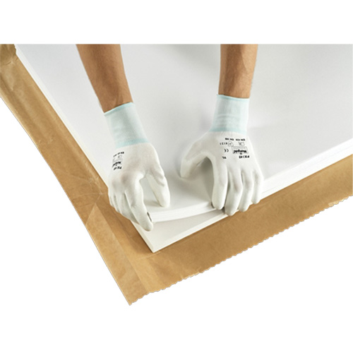 Gants enduits PX140, 6/T-petit, R&ecirc;vetement Polyur&eacute;thane, Calibre 15, Enveloppe en Nylon Rock Safety Industrial Ltd