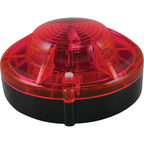 Balise stroboscopique rouge magn&eacute;tique, Plastique Rock Safety Industrial Ltd