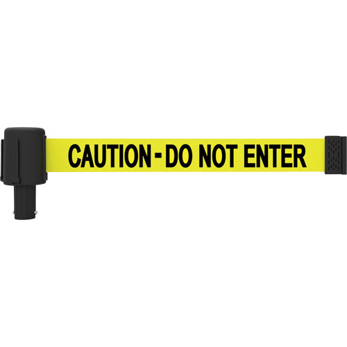 Cassette de banni&egrave;re PLUS, Caution Do Not Enter, 15', Ruban Jaune Rock Safety Industrial Ltd