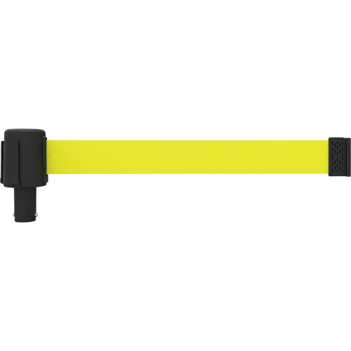 Cassette de banni&egrave;re PLUS, Vierge, 15', Ruban Jaune Rock Safety Industrial Ltd