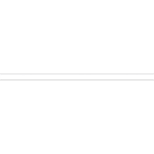 Marqueur robuste pour le sol Tough-Mark, Rectangle, 48" lo x 3" la, Blanc, Poly&eacute;thyl&egrave;ne Rock Safety Industrial Ltd