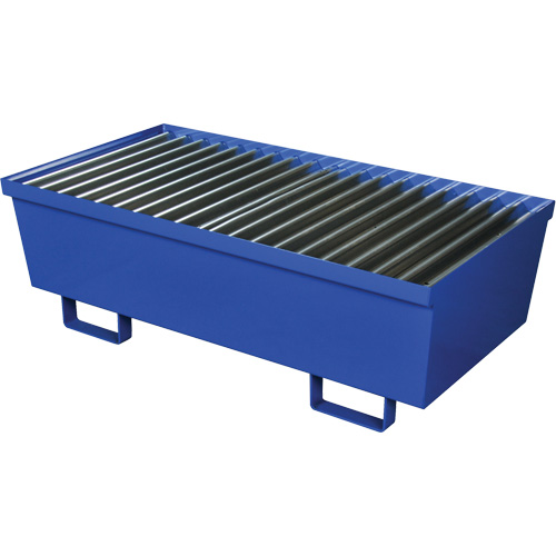 Steel Spill Containment Pallet, 74 US gal. Spill Capacity, 27" x 51.25" x 13" Rock Safety Industrial Ltd