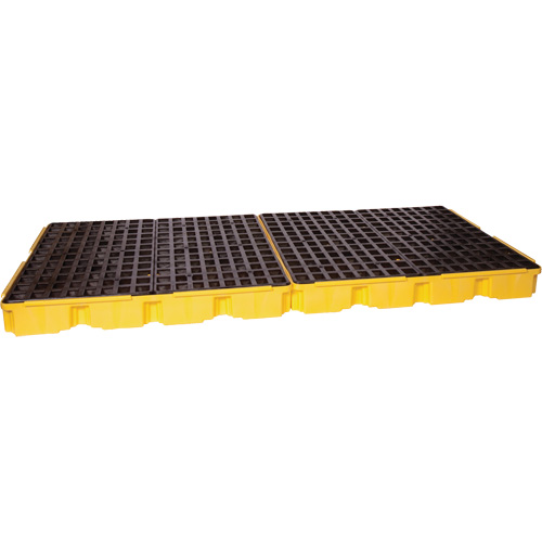 Modular Spill Platform, 121 US gal. Spill Capacity, 51.5" x 103" x 6.5" Rock Safety Industrial Ltd