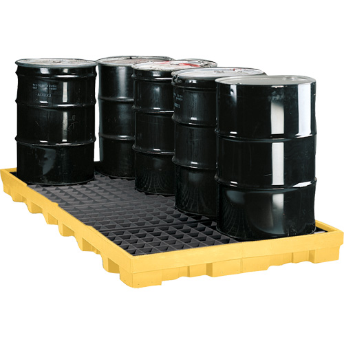 Modular Spill Platform, 121 US gal. Spill Capacity, 51.5" x 103" x 6.5" Rock Safety Industrial Ltd