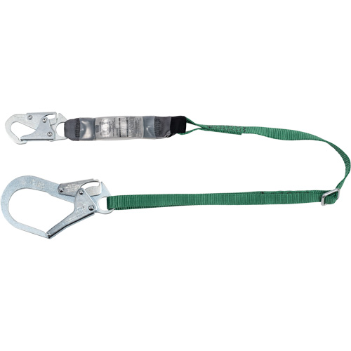V-Series Lanyard, 6', Rebar Hook Center, Snap Hook Leg Ends, Polyester Rock Safety Industrial Ltd