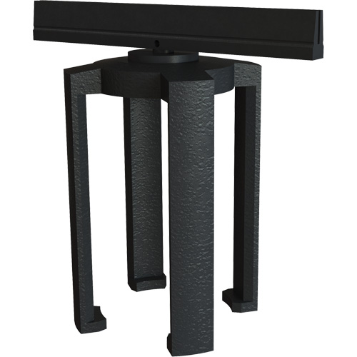 PLUS Barrier System Sign Bracket, Black Rock Safety Industrial Ltd