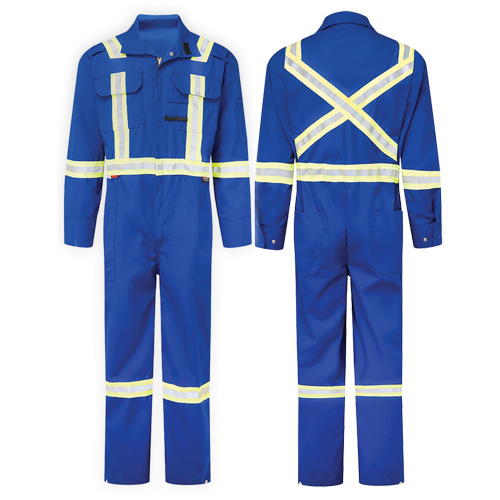 Combinaison de luxe 6 oz Nomex Essential, Taille 38 (grand taille), Bleu royal Rock Safety Industrial Ltd