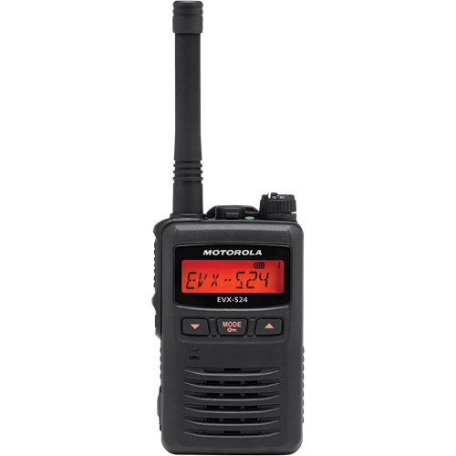 Radio portative de s&eacute;rie EVX-S24, Bande UHF, 256 canaux, Port&eacute;e 200 000 pi² Rock Safety Industrial Ltd