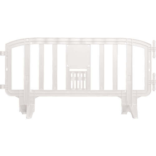 Barricade Movit, Emboîtables, 78" lo x 39" h, Blanc Rock Safety Industrial Ltd