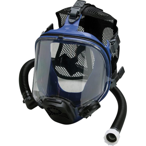 Respirateur &agrave; adduction d'air et masque complet, Silicone, Taille unique Rock Safety Industrial Ltd