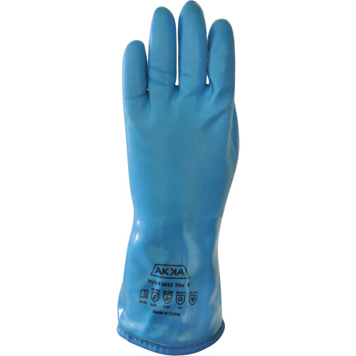 Gants r&eacute;sistants aux produits chimiques S022, Taille 8, 11,8" lo, PVC, Doublure en Acrylique, Gant de calibre hiver Rock Safety Industrial Ltd