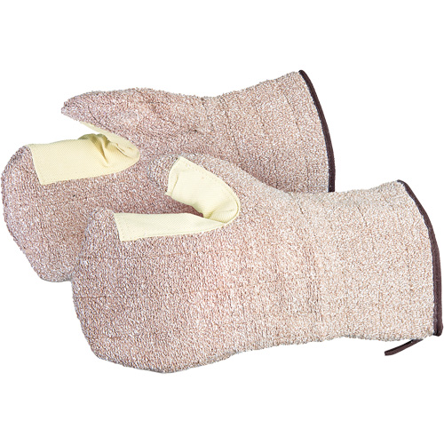 Mitaines de four CoolGrip, Tissu &eacute;ponge, Grand, Prot&egrave;ge jusqu'&agrave; 446° F (230° C) Rock Safety Industrial Ltd