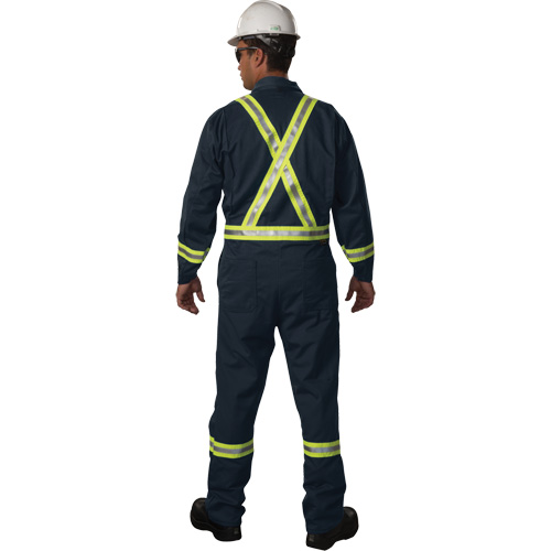 Combinaison non doubl&eacute;e Westex UltraSoft, Taille Grand (grande taille), Bleu marine, 12,4 cal/cm2 Rock Safety Industrial Ltd