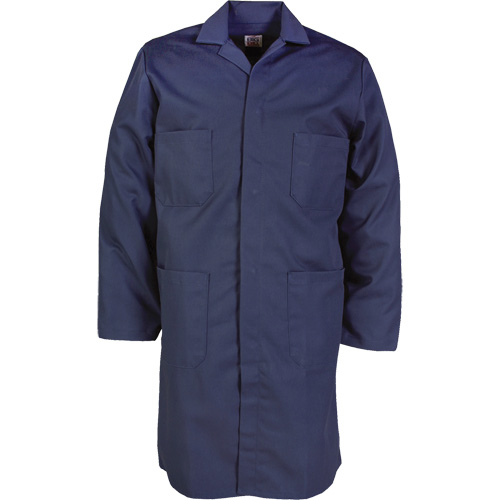 Sarrau de laboratoire, Poly-coton, 32, Bleu marine Rock Safety Industrial Ltd