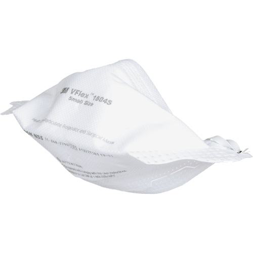 Respirateur et masque chirurgical VFlex contre les particules en sant&eacute;, N95, Certifi&eacute; NIOSH, Petit Rock Safety Industrial Ltd